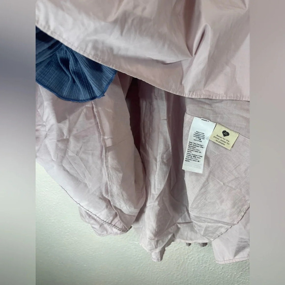 Madewell Lilac Purple Poplin Lizzie Babydoll Square Neck Mini Dress Women’s 0 - Picture 11 of 16